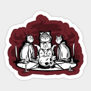 Cat Ritual Sticker